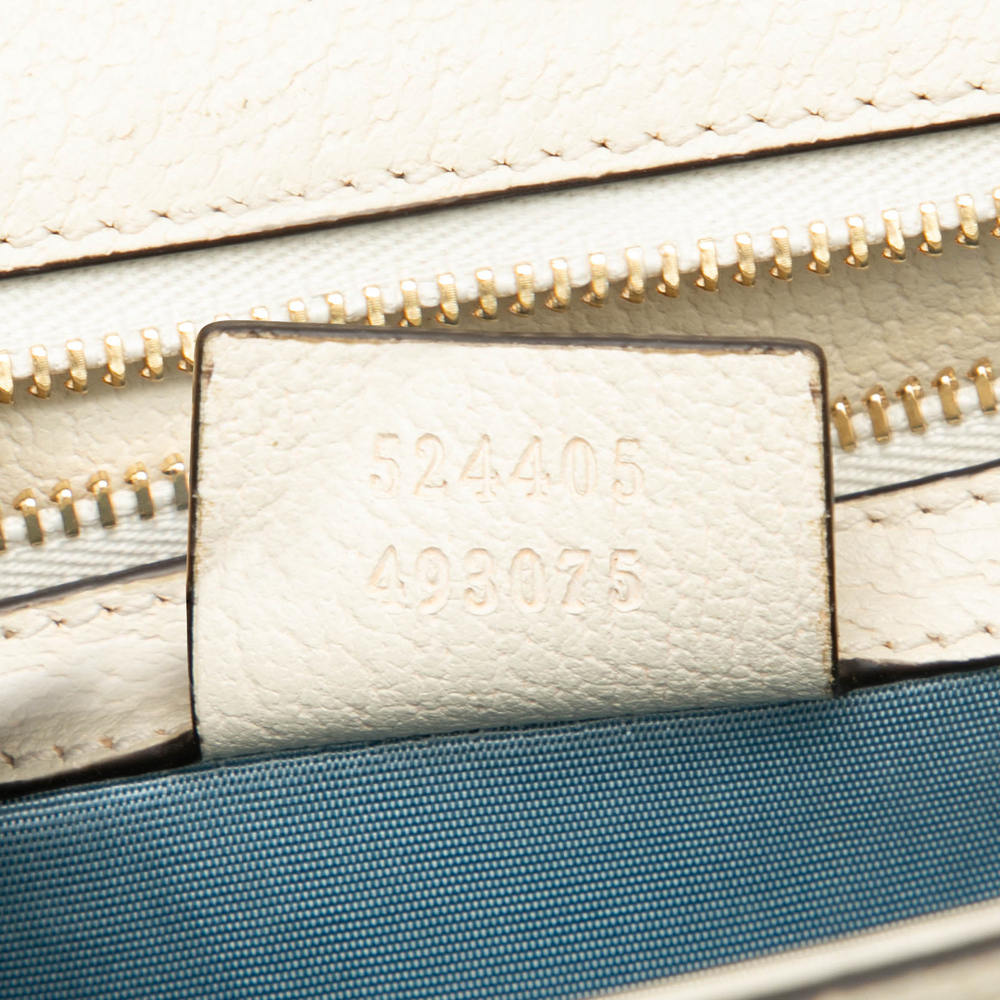 Pre-Loved Gucci Small Calfkin Bee Star Sylvie Satchel - Picture 6 of 7